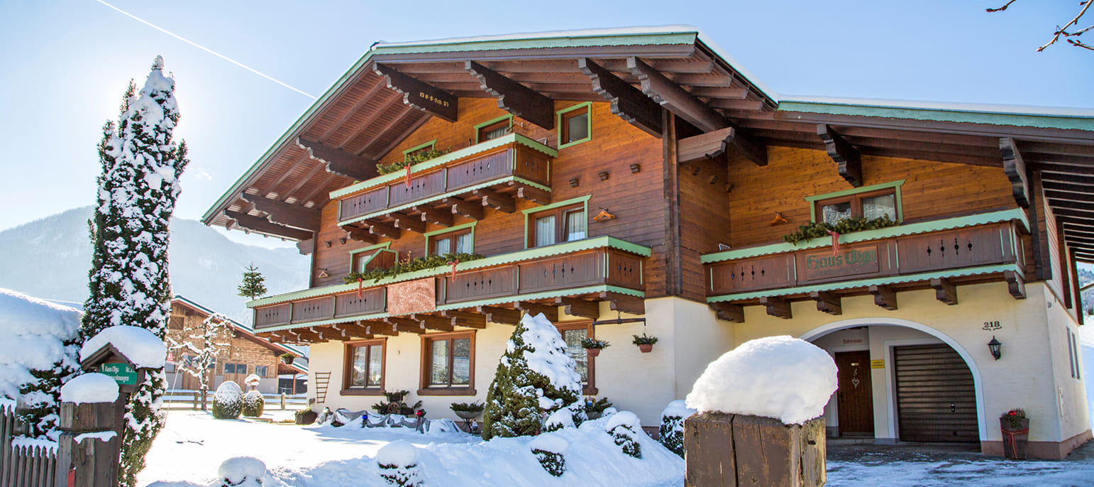 Winterurlaub in Appartements, im Landhaus Olga in Flachau