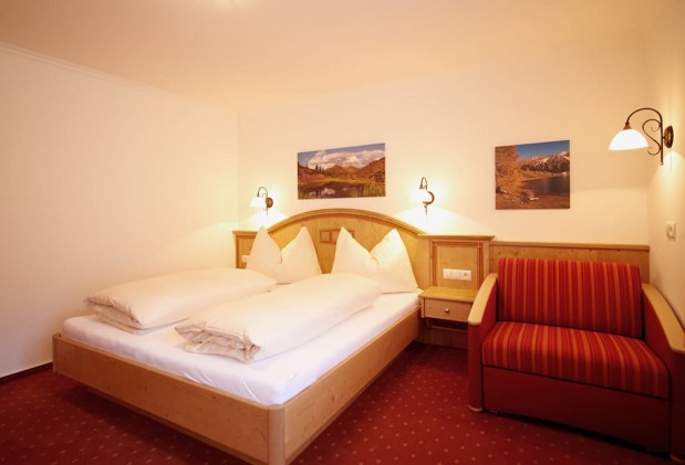 Schlafzimmer im Landhaus Olga
