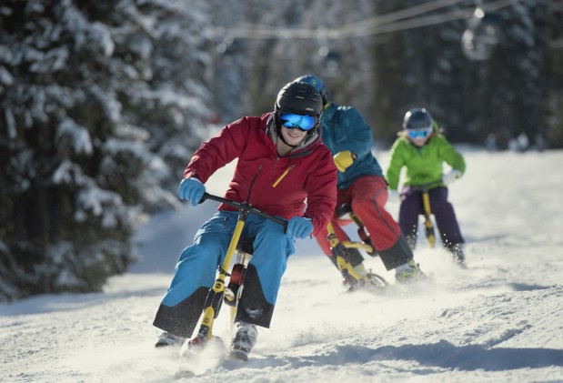 Snowbiken © Flachau Tourismus