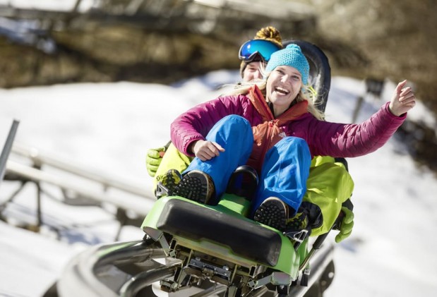 Rodeln auf dem Lucky Flitzer © Flachau Tourismus