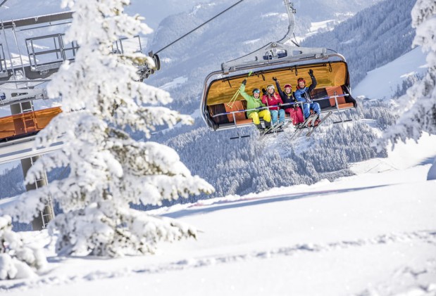 Moderne Sesselbahnen © Flachau Tourismus