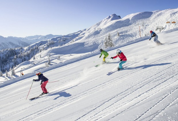 Skifahren in Flachau, Ski amadé © Flachau Tourismus